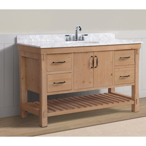 Three Posts™ Kordell 55'' Freestanding Single Bathroom Vanity with
